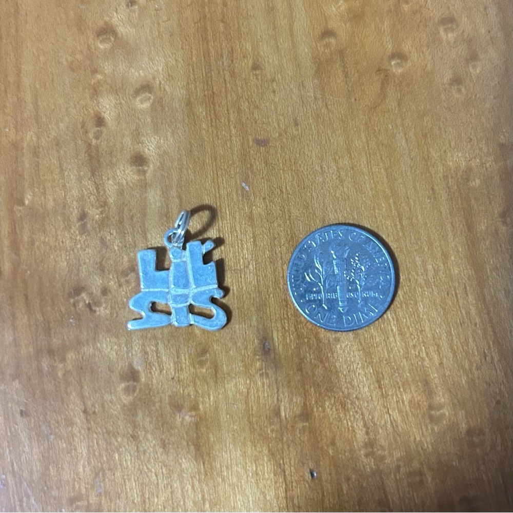 Sterling Silver “Lil’ Sis” Charm